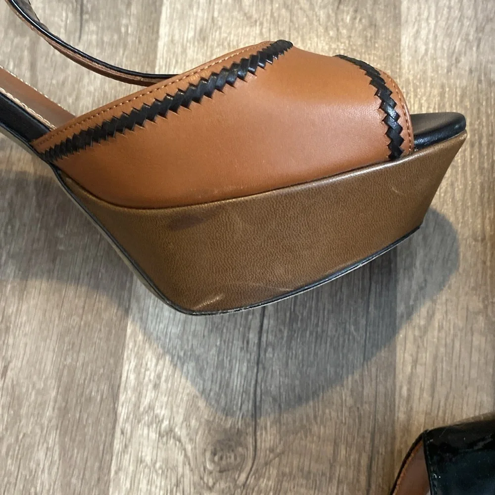 Sergio Rossi  Leather sandals